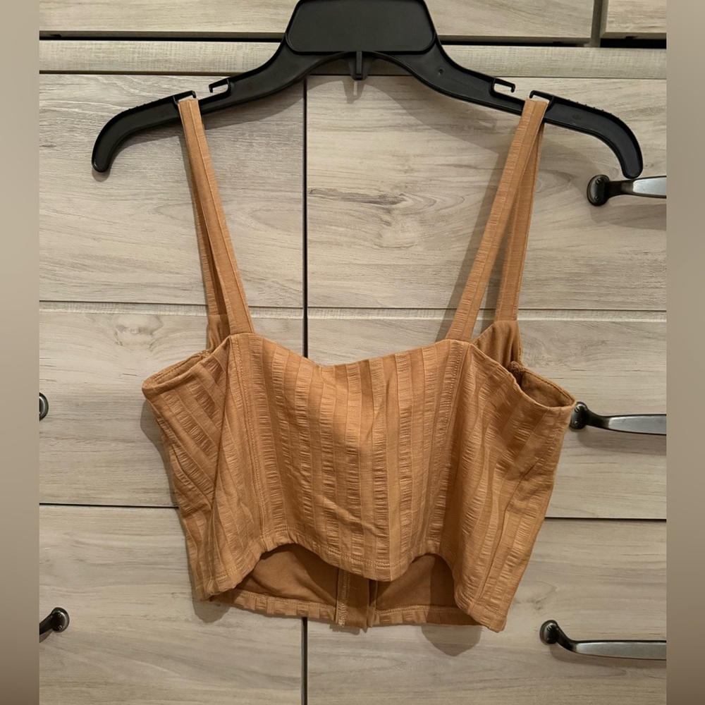 NWT JONATHAN SIMKHAI DEE BUSTIER TANK TOP SIZE XL - Picture 3 of 7